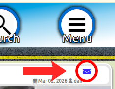 Messages interface related to member communication